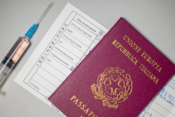 istock Covid-19 vaccine and vaccination passport 1297462675