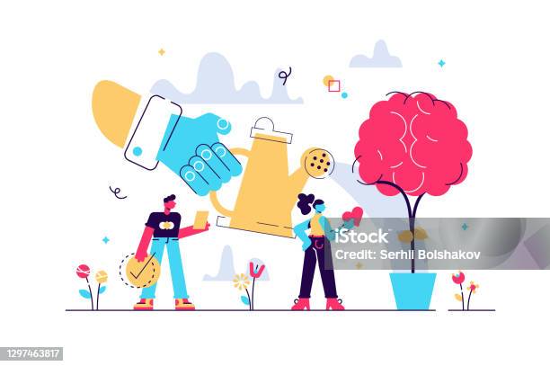 Knowledge Memory Pictures Improving Memory For Knowledge Remember Tiny Persons Vector Stock ...
