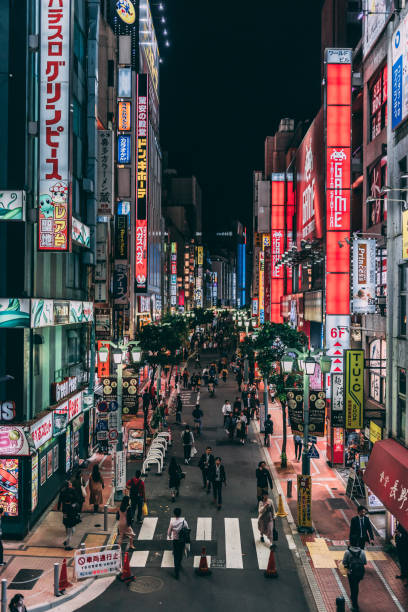 istock Tokyos famous Shinjuku district 1297471031