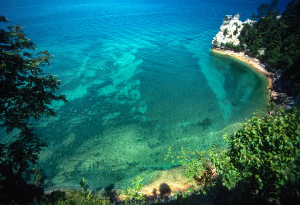 Pictured Rocks National Lakeshore - Miners Castle Cove Horizontal - 2000