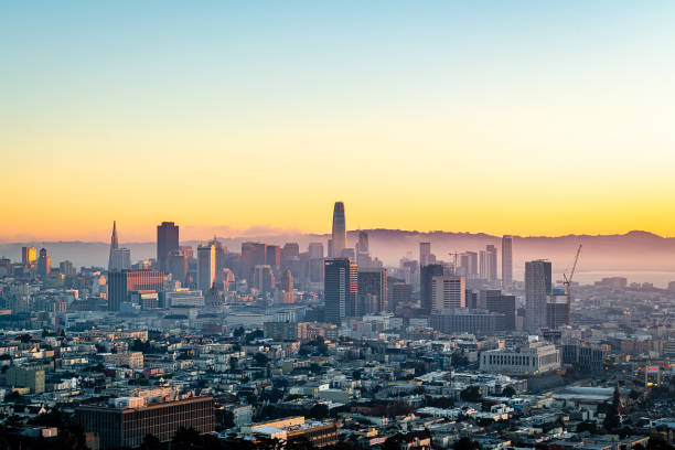 istock Corona Heights Park at Sunrise 1297478486