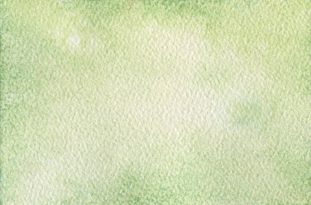 istock Recycle concept. Green watercolor background with watercolour ombre. 1297497038