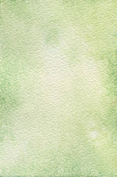istock Recycle concept. Green watercolor background with watercolour ombre. 1297497066