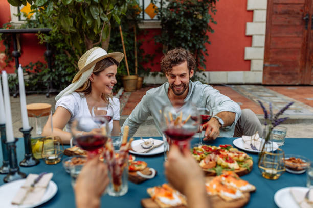 istock Friends until the end of wine 1297498191