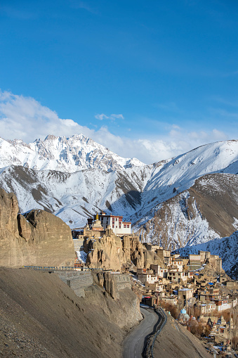 Lamayuru Gompa (monasterio) en Ladakh, Jammu y Cachemira, India photo