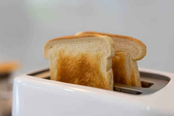 istock Toast in a Kitchen Toaster 1297506927