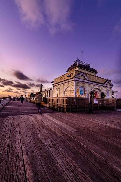 istock Sunset at St. Kilda Pier - Melbourne - Victoria - Australia (Jan 2021) 1297521351