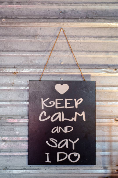 istock Keep Calm and say I do