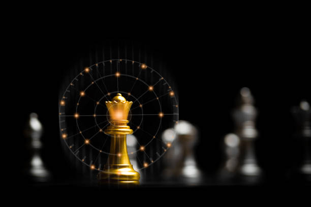 istock Chess board game for ideas and competition and strategy, business success concept. 1297530055