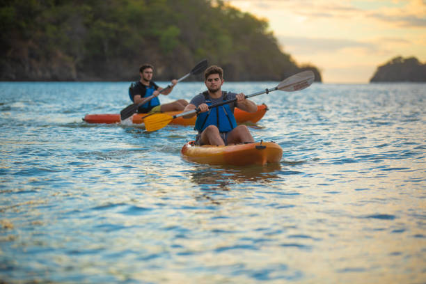 istock Siblings kayaking in Costa Rica 1297541302
