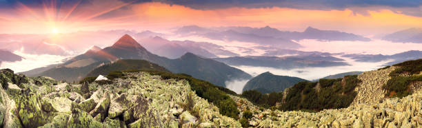 istock tent over misty valley Gorgan Carpathians 1297550834