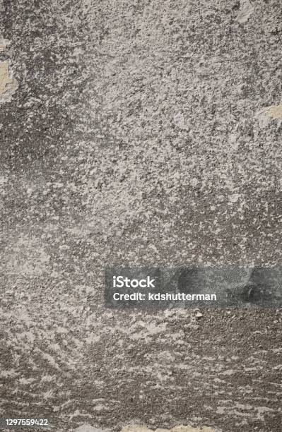 An Old Grunge Texture Gray Concrete Wall With Spotted Surface For Background Stock Photo - Download Image Now