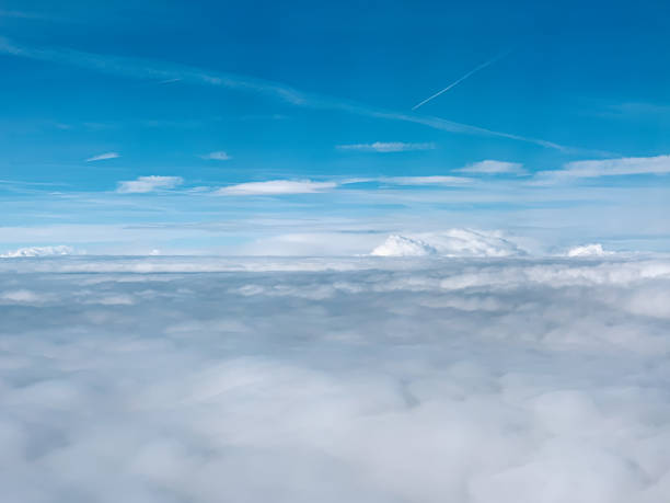 istock Aerial View Of Cloudscape Against Sky 1297559830