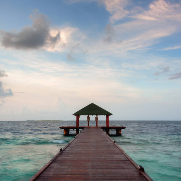 istock Evening Light In The Maldives 1297567068