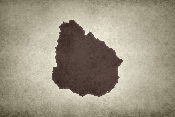 istock Grunge map of Uruguay 1297570923