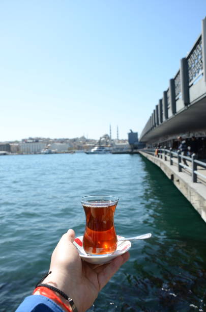 istock A cup of tea, tea pleasure at the Bosphorus 1297588103