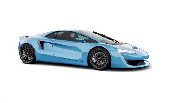 istock blue sportscar front view isolated on white 1297590645