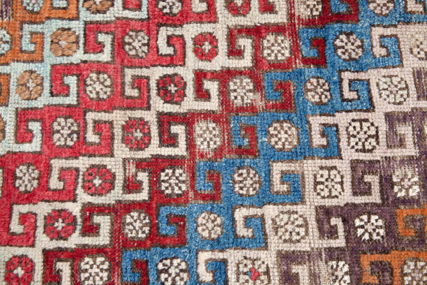 istock Hand woven decorative Turkish rugs 1297596463