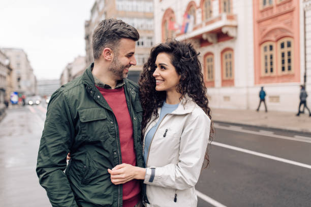 istock Couple in live enjoying their journey 1297599351