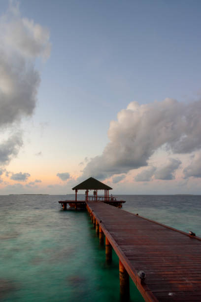 Evening Light In The Maldives