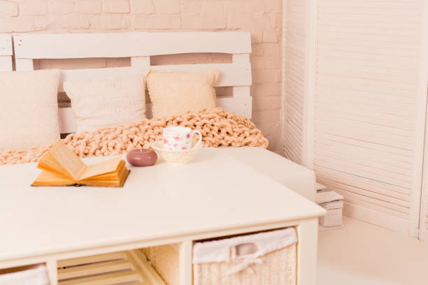 istock Pallet seats closeup with pillows 1297600465