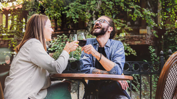 istock Couple on a Valentine's Day date 1297603866