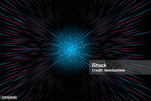 Abstract Speed Technology Concept Geometric Artificial Intelligence ...