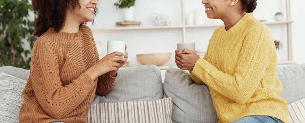 istock Visit best friend, gossip at home during lockdown 1297622875