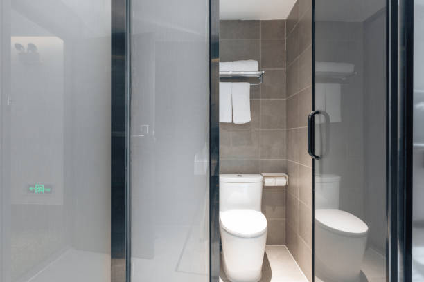 istock Clean and comfortable toilet appliances 1297624455