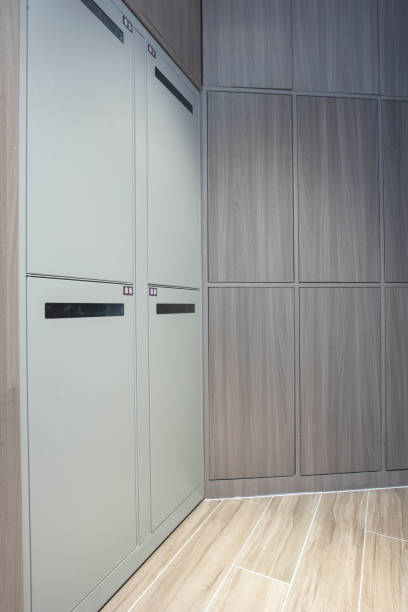 istock Comfortable and bright iron cabinet safety cabinet 1297624486