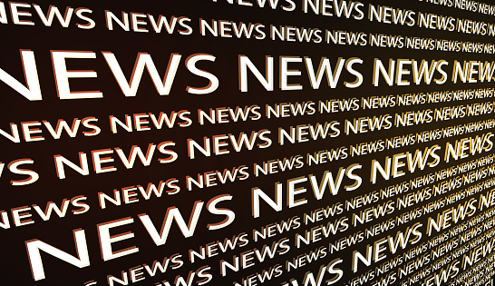 NEWS background. Media / Journalism concept.