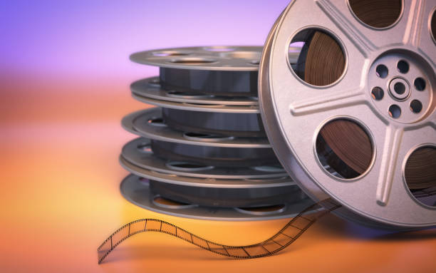 istock 35mm film strip Gradient Background 1297626938