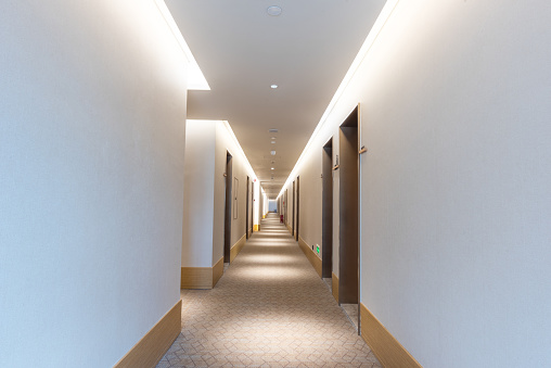Comfortable and tidy interior corridor