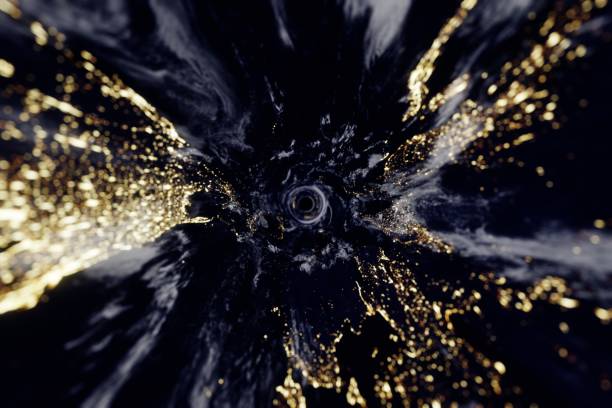 istock Abstract wormhole tunnel Time Travel hyperspace Flying 3D rendering