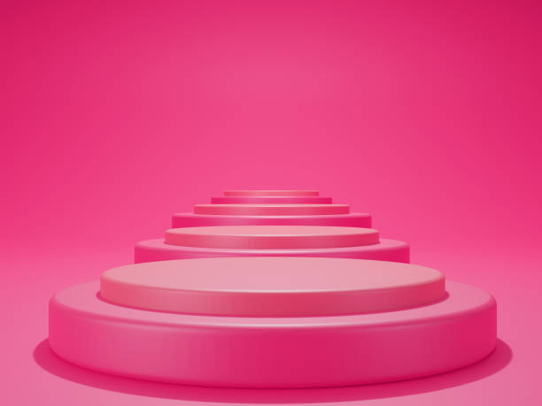 istock Podium for product display, 3d rendering illustration. 1297638918