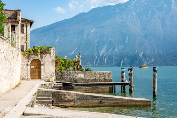 istock Beautiful scenic landscape from Limone del Garda 1297642493
