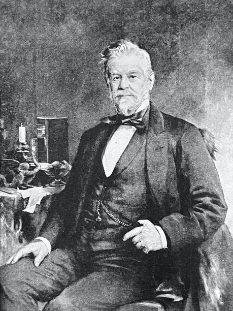 istock Wilhelm Jordan, German writer and politician 1297644487