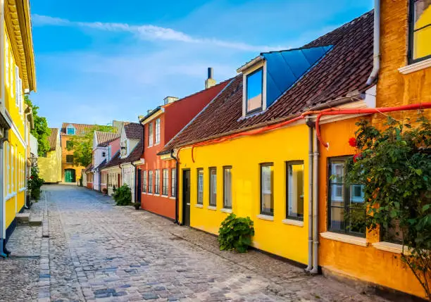 Photo of Colorful street in Odense