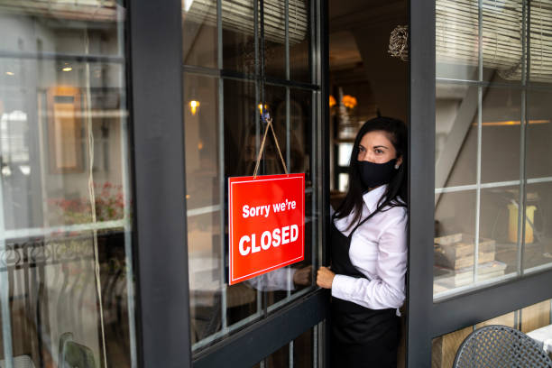 istock Closing business due to Covid-19 1297654605