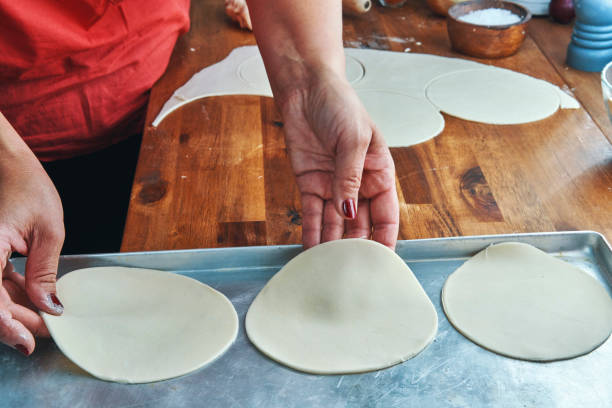 istock Preparing Argentinean Empanadas with Meat and Vegetables 1297654936