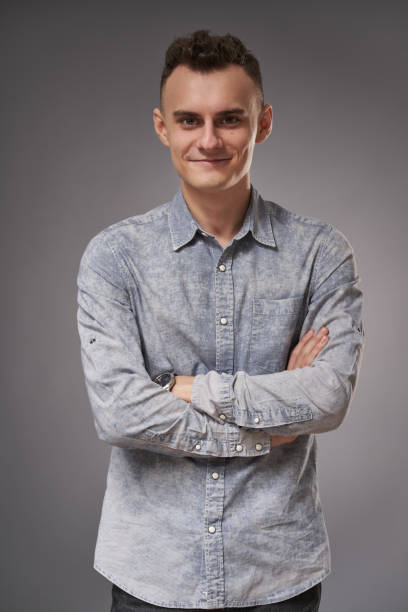 istock Young businessman in shirt 1297663591