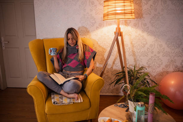 istock I always find time for myself and good book 1297669317