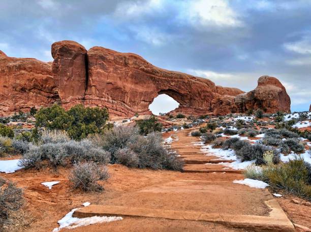 istock North Window Arch at Arches National Park 1297671600