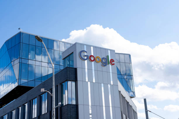 基奇納-滑鐵盧，加拿大 on - 2020 年 10 月 17 日：谷歌辦公大樓在基奇納-滑鐵盧，安大略省 - google 個照片及圖片檔