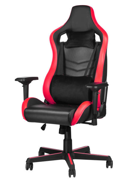 Computer chair for gamers stock photo