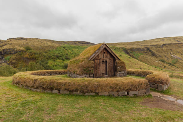 istock Turf church in Commonwealth farm 1297701015