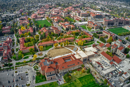 High quality aerial stock photos of downtown San Jose California.