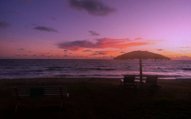 istock Sunrise in Porto de Galinhas beach 1297707130