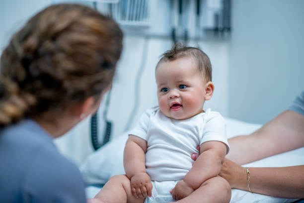 istock Baby at paediatrician's office for a check up 1297718192