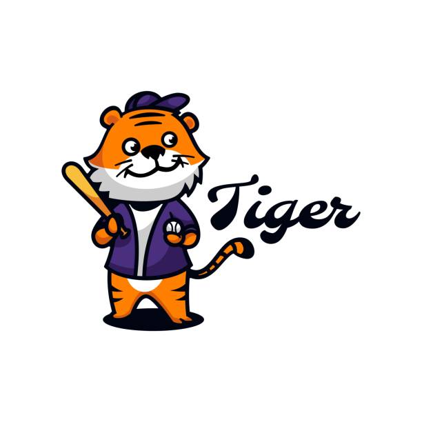detroit tigers mascot drawing